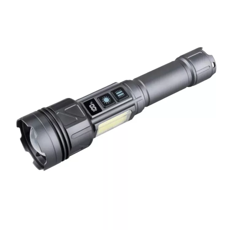 ไฟฉาย LED แบบพกพาแบบชาร์จไฟได้สำหรับเหตุฉุกเฉินในครัวเรือน