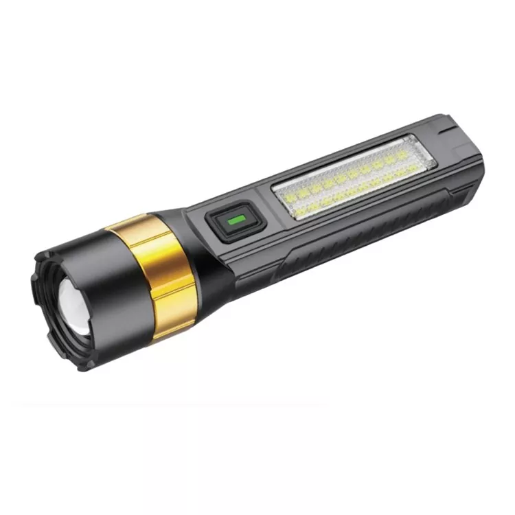 ไฟฉาย LED แบบชาร์จไฟได้พร้อมอายุการใช้งานแบตเตอรี่ยาวนาน