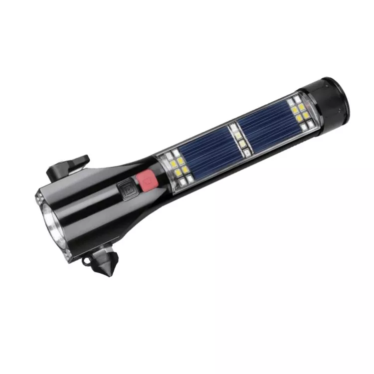 ไฟฉาย LED ฉุกเฉินแบบชาร์จไฟพลังงานแสงอาทิตย์