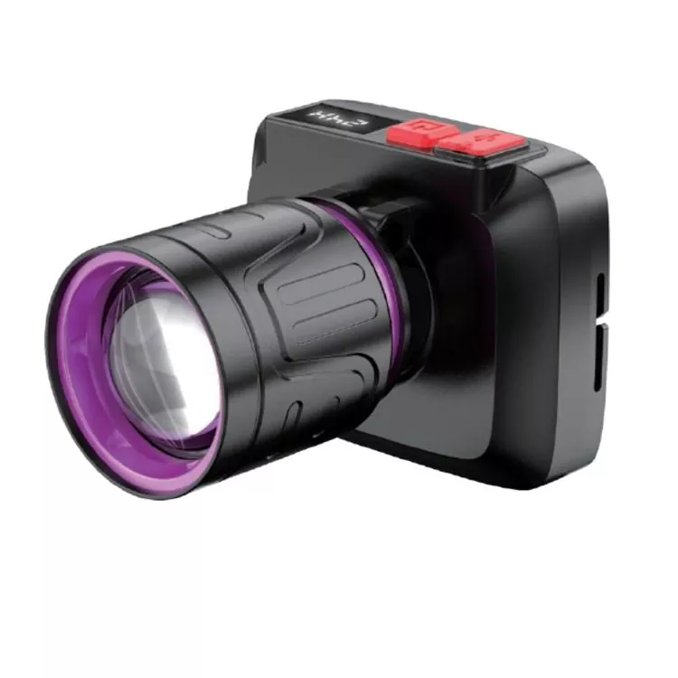ไฟหน้า LED เลเซอร์สีขาวกันน้ำสำหรับงานก่อสร้างและงานกลางคืน